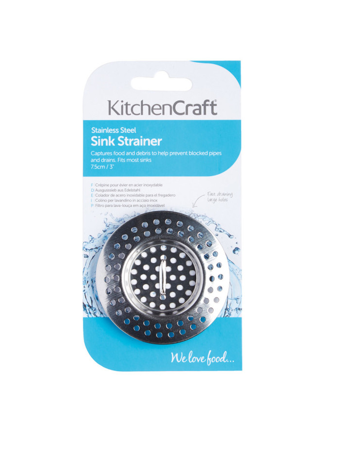 Large Hole Sink Strainer – quality kitchenware & dining essentials by C&K, an independent lifestyle store in Settle.