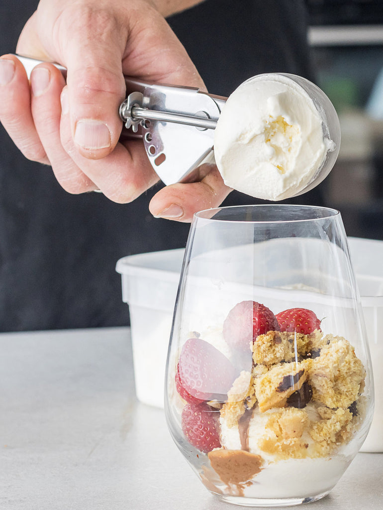 Metal Ice Cream Scoop – quality kitchenware & dining essentials by C&K, an independent lifestyle store in Settle.