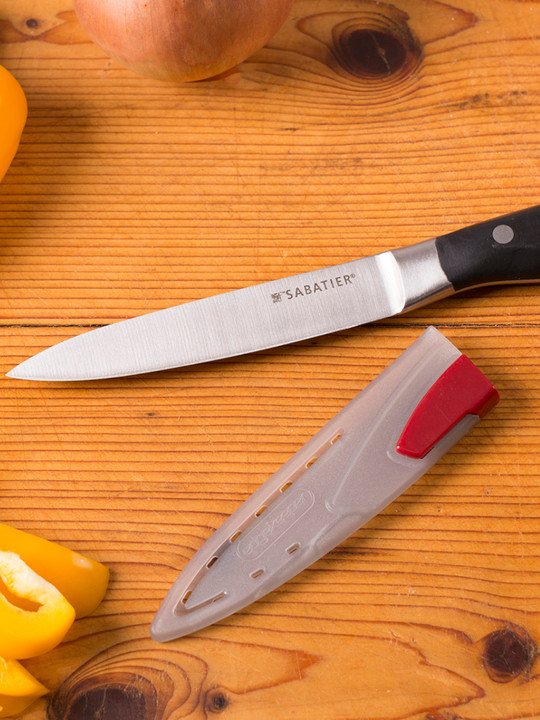 Sabatier Maison Edgekeeper Utility Knife 11cm – quality kitchenware & dining essentials by C&K, an independent lifestyle store in Settle.
