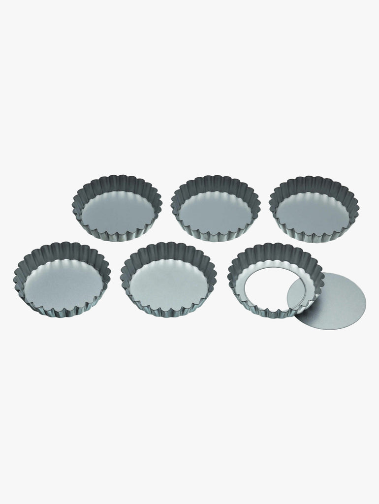 Tartlet Tins Set Of 6 – quality kitchenware & dining essentials by C&K, an independent lifestyle store in Settle.