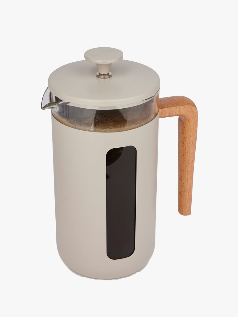 8 Cup Latte Wood Handle Cafetiere – quality kitchenware & dining essentials by C&K, an independent lifestyle store in Settle.