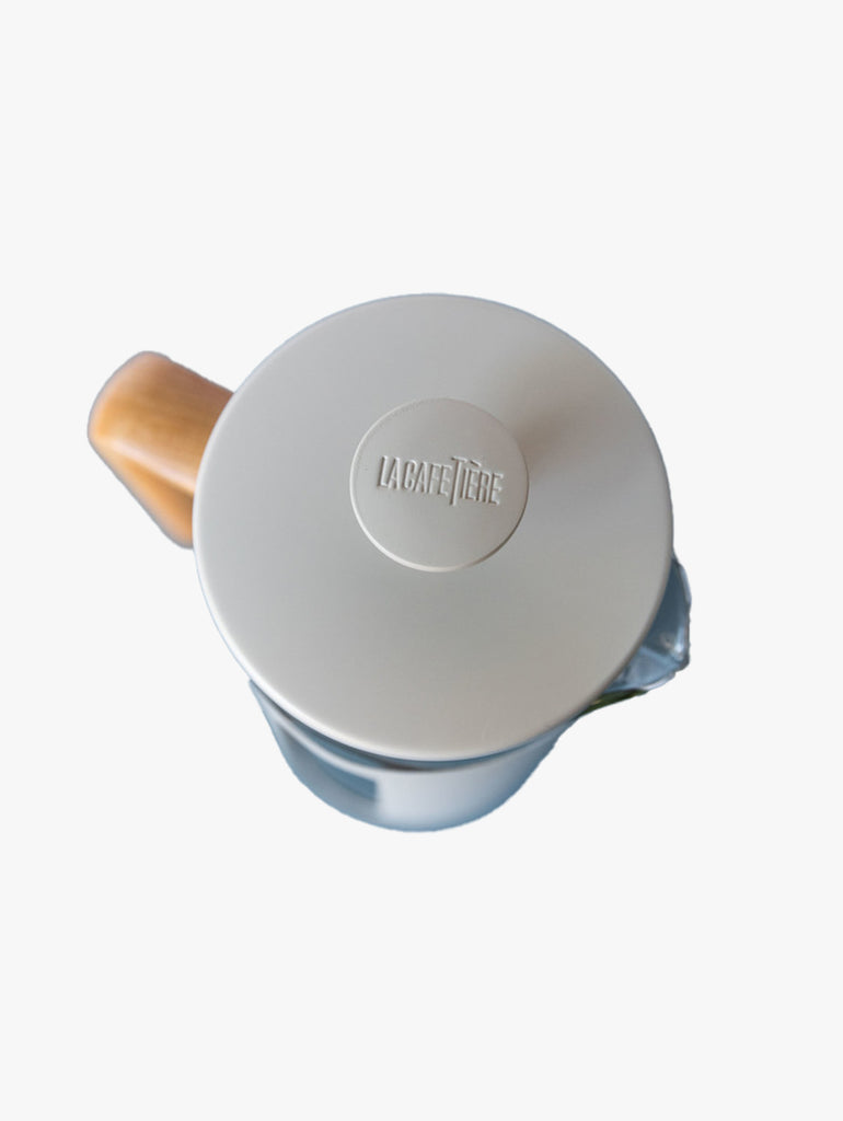 8 Cup Latte Wood Handle Cafetiere – quality kitchenware & dining essentials by C&K, an independent lifestyle store in Settle.