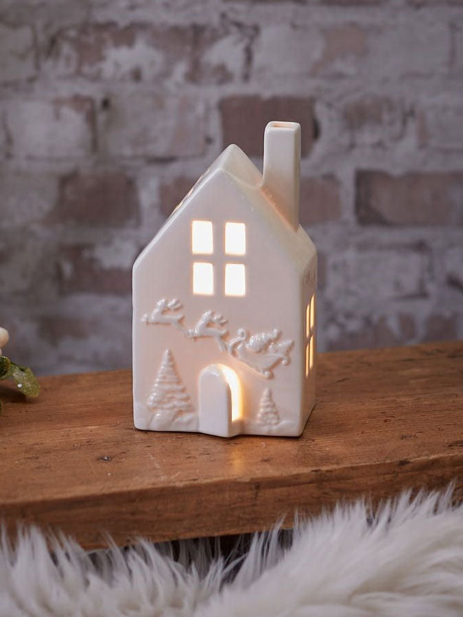 LED House with Sleigh – thoughtful gifts and beautiful finds from C&K, an independent lifestyle store in Settle.