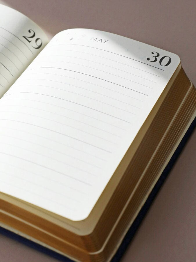 Navy Five Year Thought a Day Journal – thoughtful gifts and beautiful finds from C&K, an independent lifestyle store in Settle.