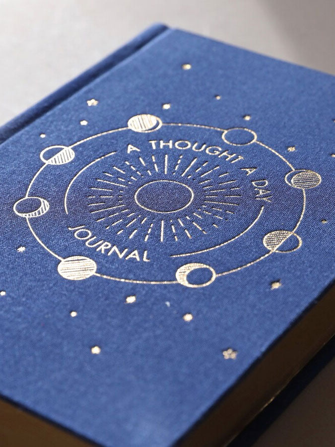 Navy Five Year Thought a Day Journal – thoughtful gifts and beautiful finds from C&K, an independent lifestyle store in Settle.