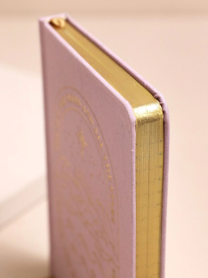 Pink Sun and Moon Fabric Notebook – thoughtful gifts and beautiful finds from C&K, an independent lifestyle store in Settle.