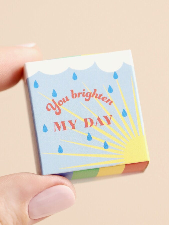 Tiny Matchbox Ceramic Token: Rainbow – thoughtful gifts and beautiful finds from C&K, an independent lifestyle store in Settle.