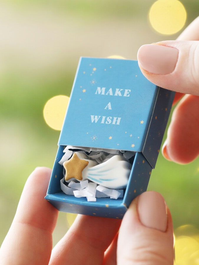 Tiny Matchbox Ceramic Token: Star – thoughtful gifts and beautiful finds from C&K, an independent lifestyle store in Settle.