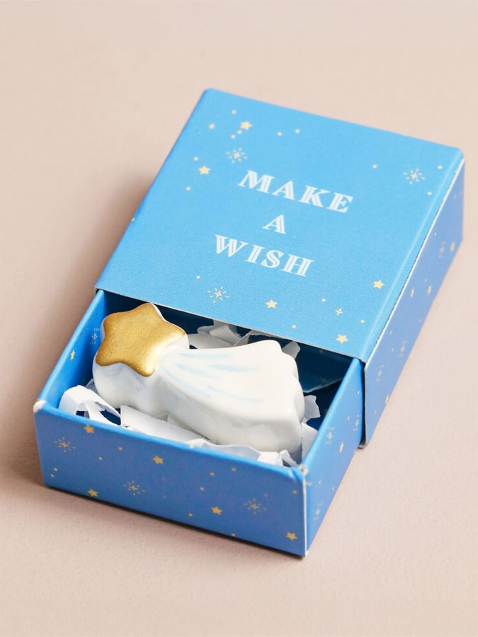 Tiny Matchbox Ceramic Token: Star – thoughtful gifts and beautiful finds from C&K, an independent lifestyle store in Settle.
