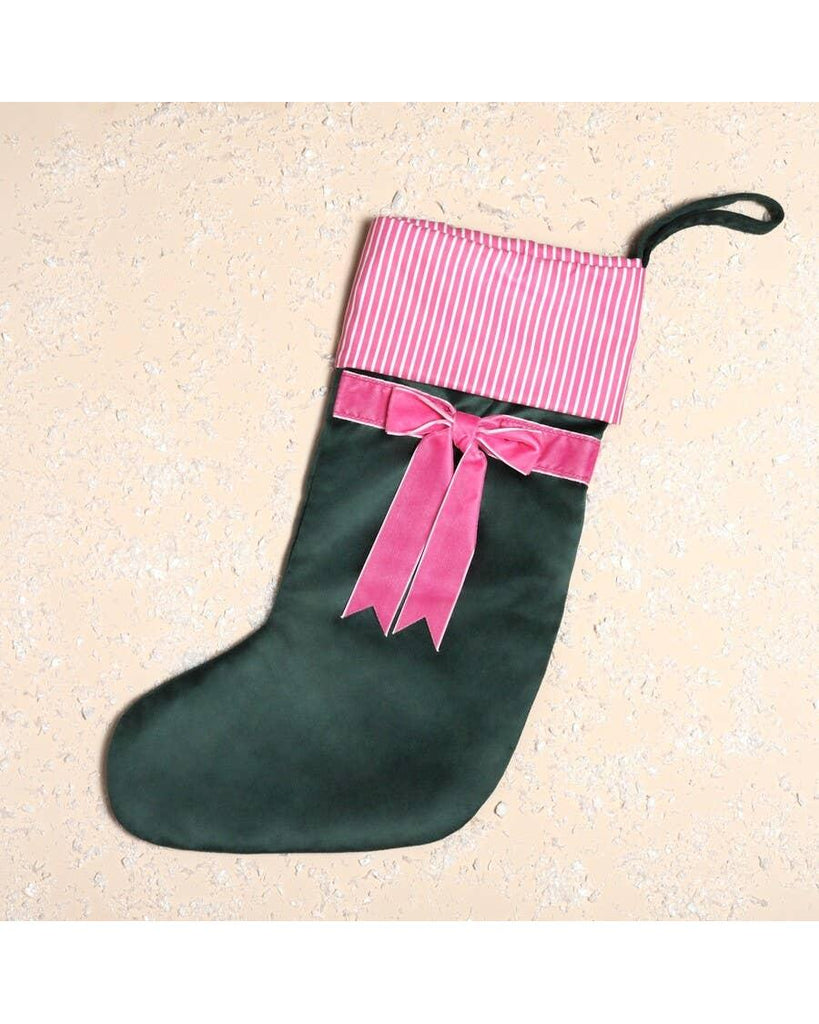 Velvet Bow Stockings: Yellow – thoughtful gifts and beautiful finds from C&K, an independent lifestyle store in Settle.