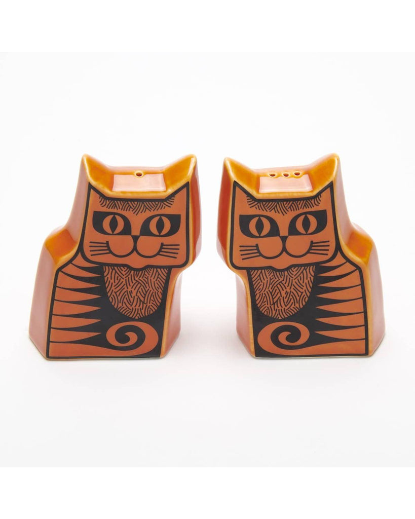 Magpie x Hornsea Cat Cruet Set - Orange – thoughtful gifts and beautiful finds from C&K, an independent lifestyle store in Settle.