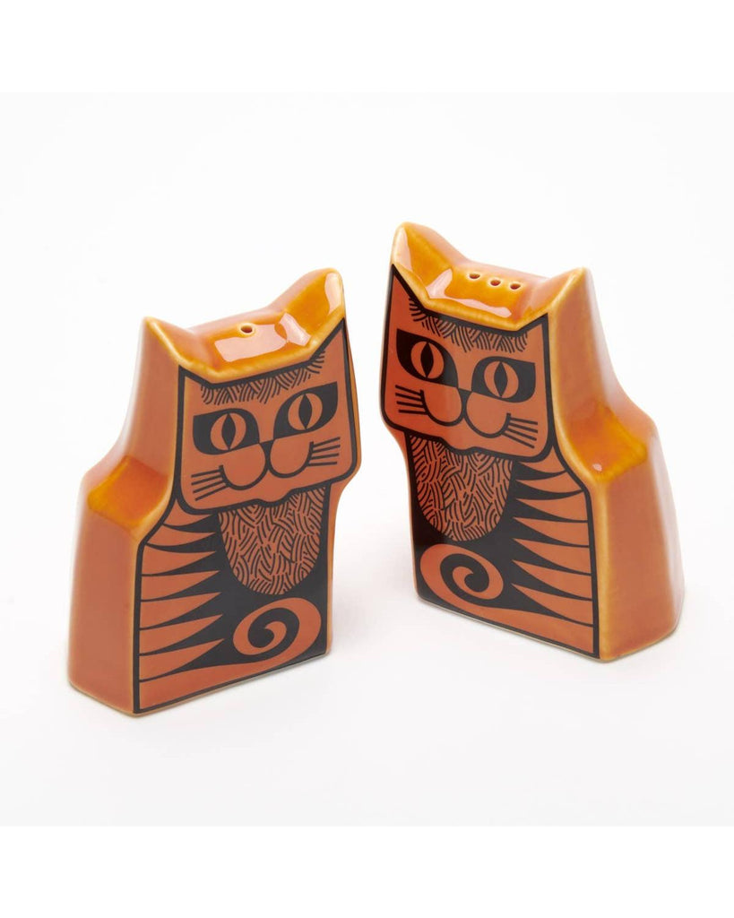 Magpie x Hornsea Cat Cruet Set - Orange – thoughtful gifts and beautiful finds from C&K, an independent lifestyle store in Settle.