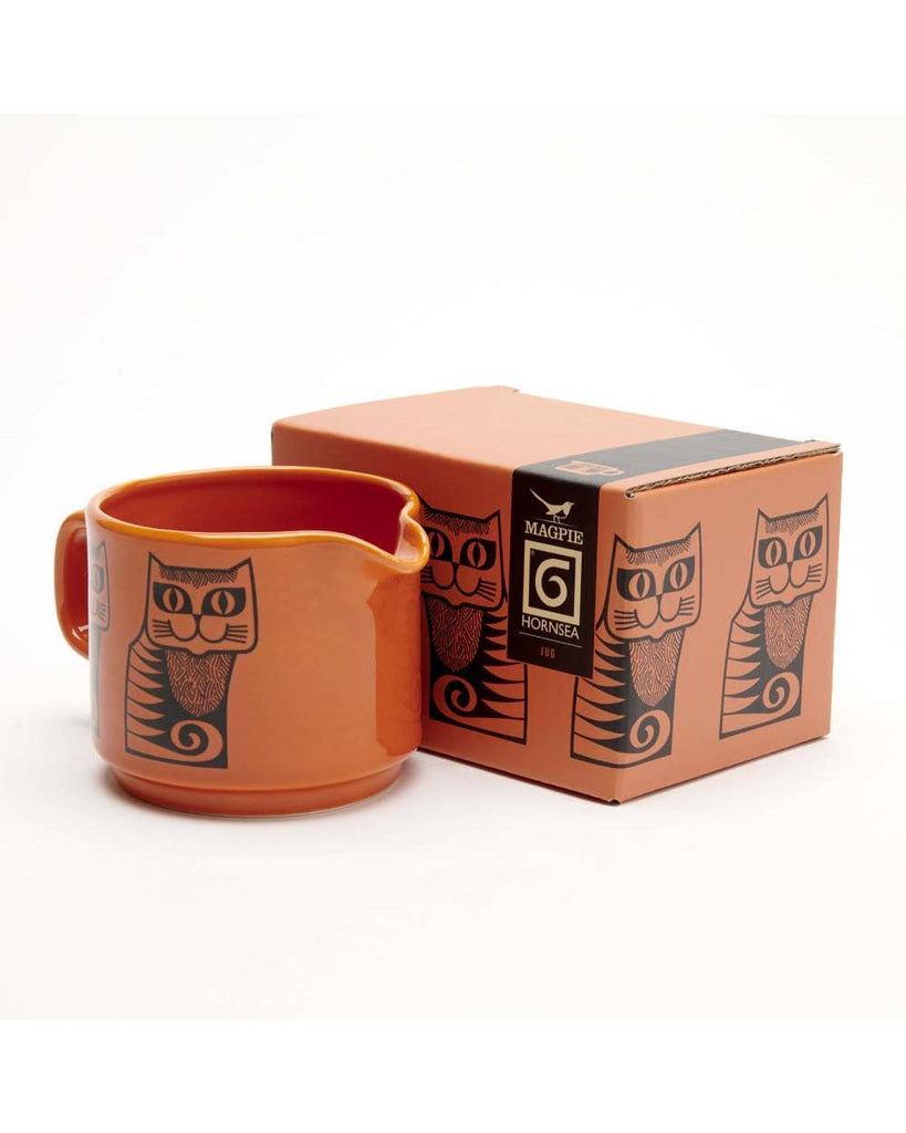 Magpie x Hornsea Jug Cat orange – thoughtful gifts and beautiful finds from C&K, an independent lifestyle store in Settle.