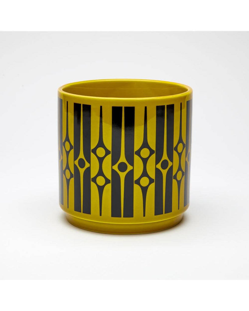 Magpie x Hornsea Medium Planty - Plant Pot Geo Chartreuse – thoughtful gifts and beautiful finds from C&K, an independent lifestyle store in Settle.