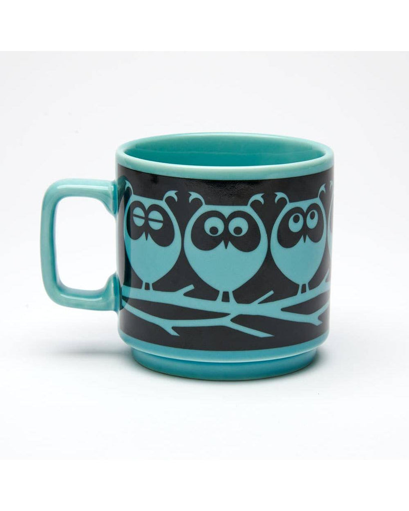 Magpie x Hornsea Mug Owls on Branch Teal – thoughtful gifts and beautiful finds from C&K, an independent lifestyle store in Settle.