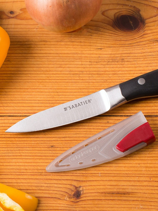 Sab Mais Paring Knife Edgekeeper 9cm – quality kitchenware & dining essentials by C&K, an independent lifestyle store in Settle.