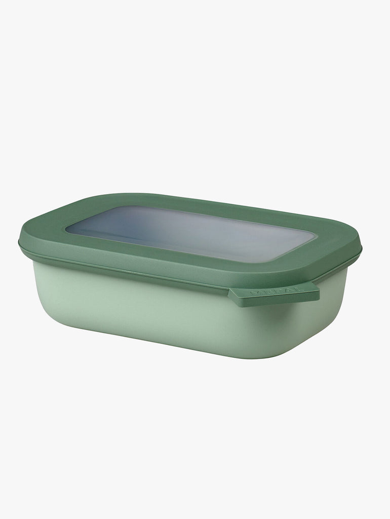 Multi Bowl Cirqula Rectangular 1000ml-Nordic Sage – quality kitchenware & dining essentials by C&K, an independent lifestyle store in Settle.