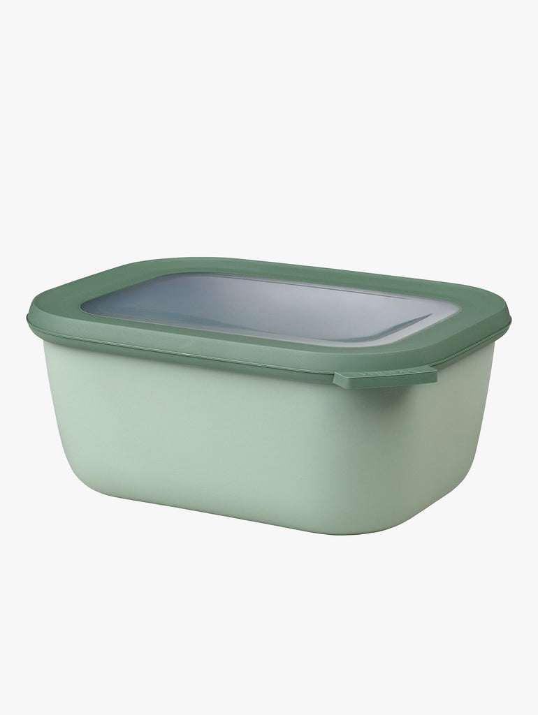 Multi Bowl Cirqula Rectangular 1500ml-Nordic Sage – quality kitchenware & dining essentials by C&K, an independent lifestyle store in Settle.