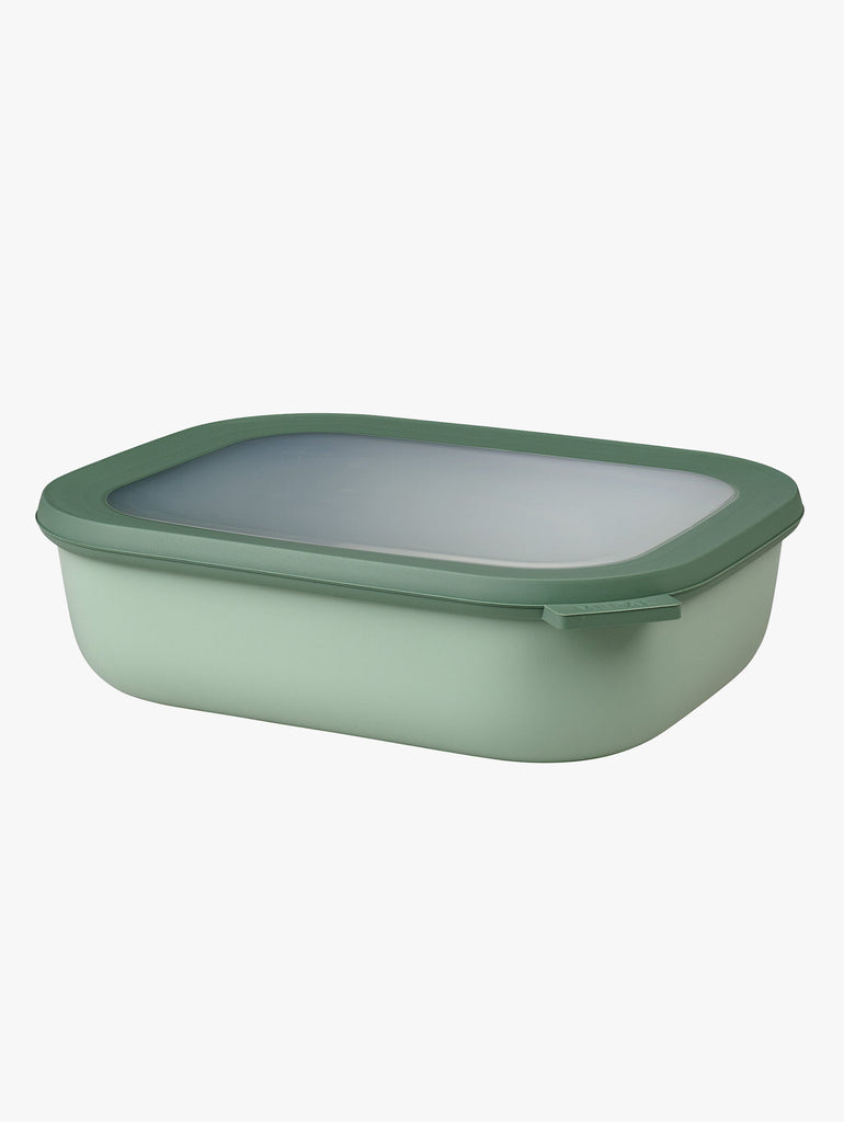 Multi Bowl Cirqula Rectangular 2000ml - Nordic Sage – quality kitchenware & dining essentials by C&K, an independent lifestyle store in Settle.