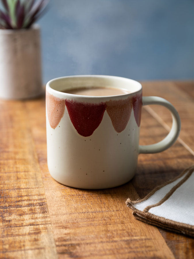 Mikasa Scallop Print Mug – quality kitchenware & dining essentials by C&K, an independent lifestyle store in Settle.
