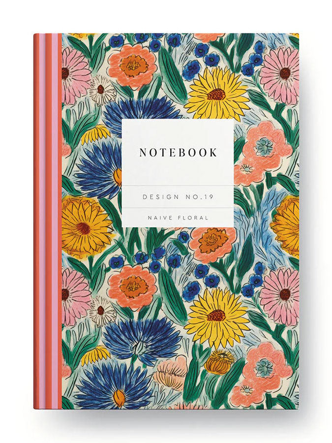 Naive Floral Hardback Notebook – thoughtful gifts and beautiful finds from C&K, an independent lifestyle store in Settle.