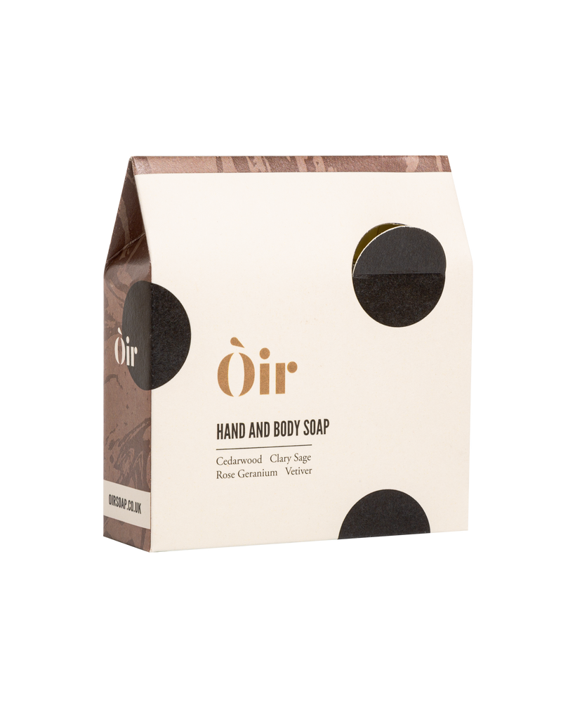 Cedarwood, Clary sage, Rose geranium and Vetiver Soap – thoughtful gifts and beautiful finds from C&K, an independent lifestyle store in Settle.