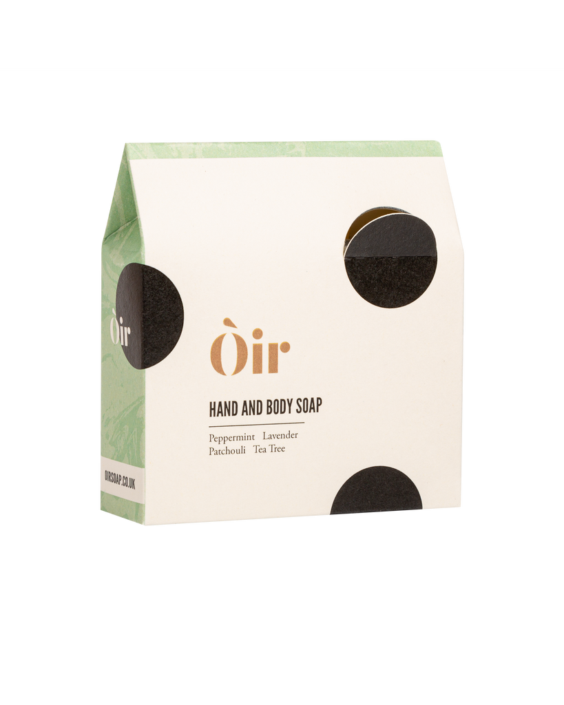 Peppermint, Lavender, Patchouli and Tea Tree soap – thoughtful gifts and beautiful finds from C&K, an independent lifestyle store in Settle.