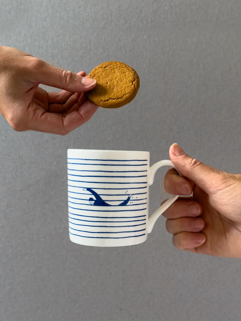 Striped Swimmer Mug – thoughtful gifts and beautiful finds from C&K, an independent lifestyle store in Settle.