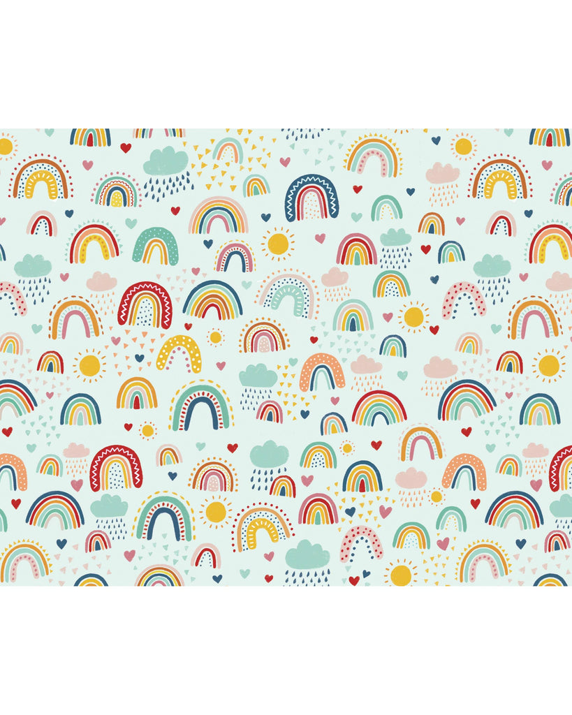 Blue Rainbow Wrapping Paper, Gift Wrap – beautiful greeting card from C&K, an independent lifestyle store in Settle.