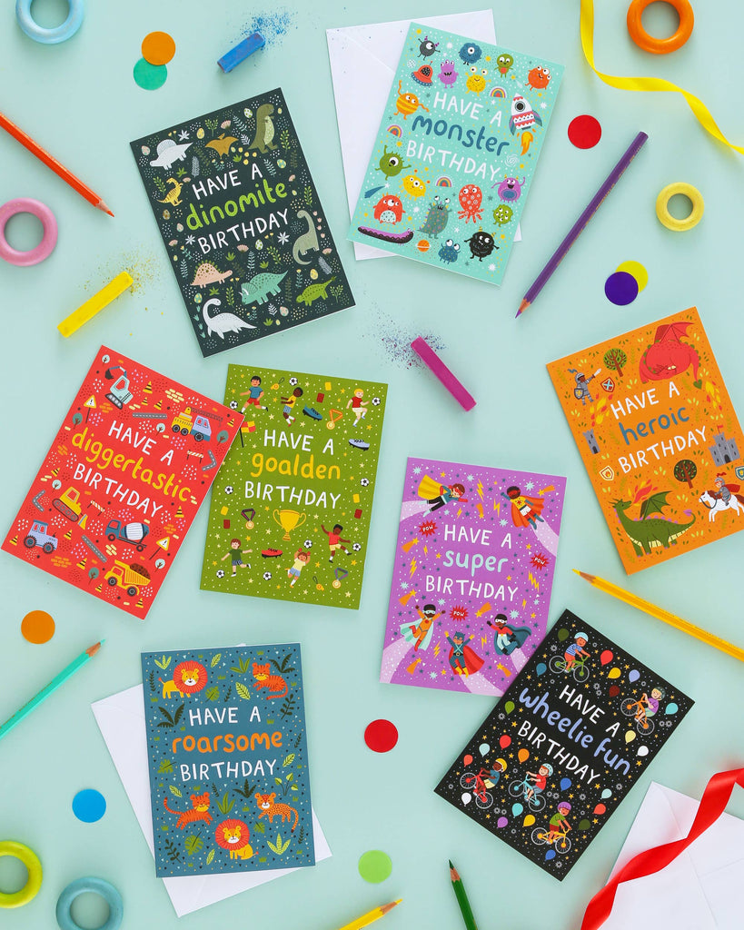 Have A Diggertastic Birthday Card, For Boys, Digger Birthday – beautiful greeting card from C&K, an independent lifestyle store in Settle.