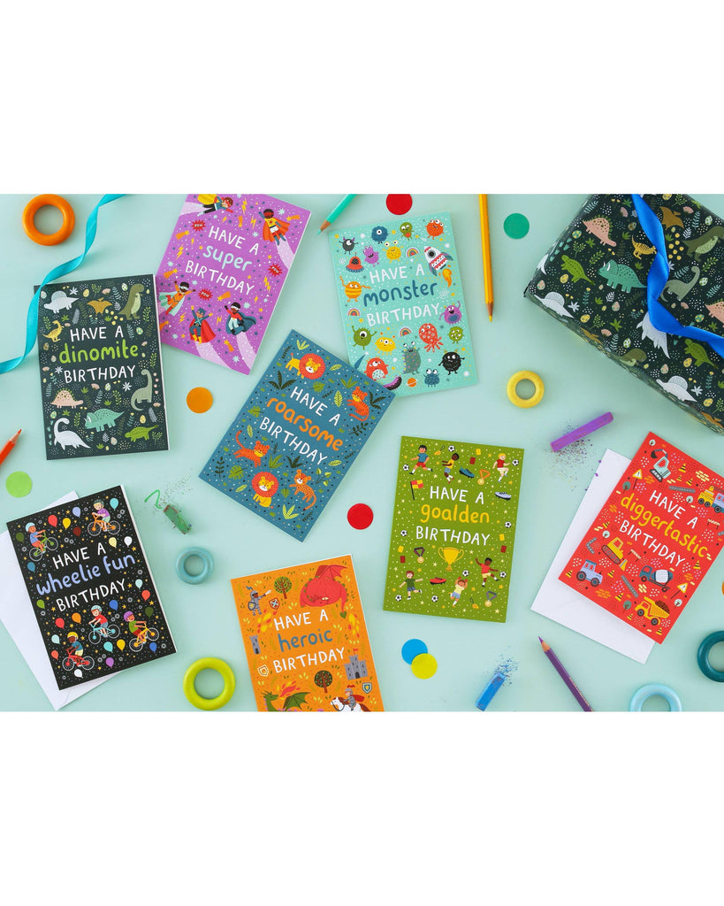 Have A Diggertastic Birthday Card, For Boys, Digger Birthday – beautiful greeting card from C&K, an independent lifestyle store in Settle.