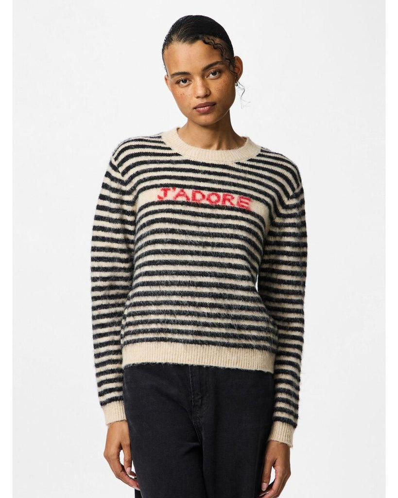 Jada Stripe Knit – timeless women’s fashion from C&K, an independent lifestyle store in Settle, North Yorkshire.