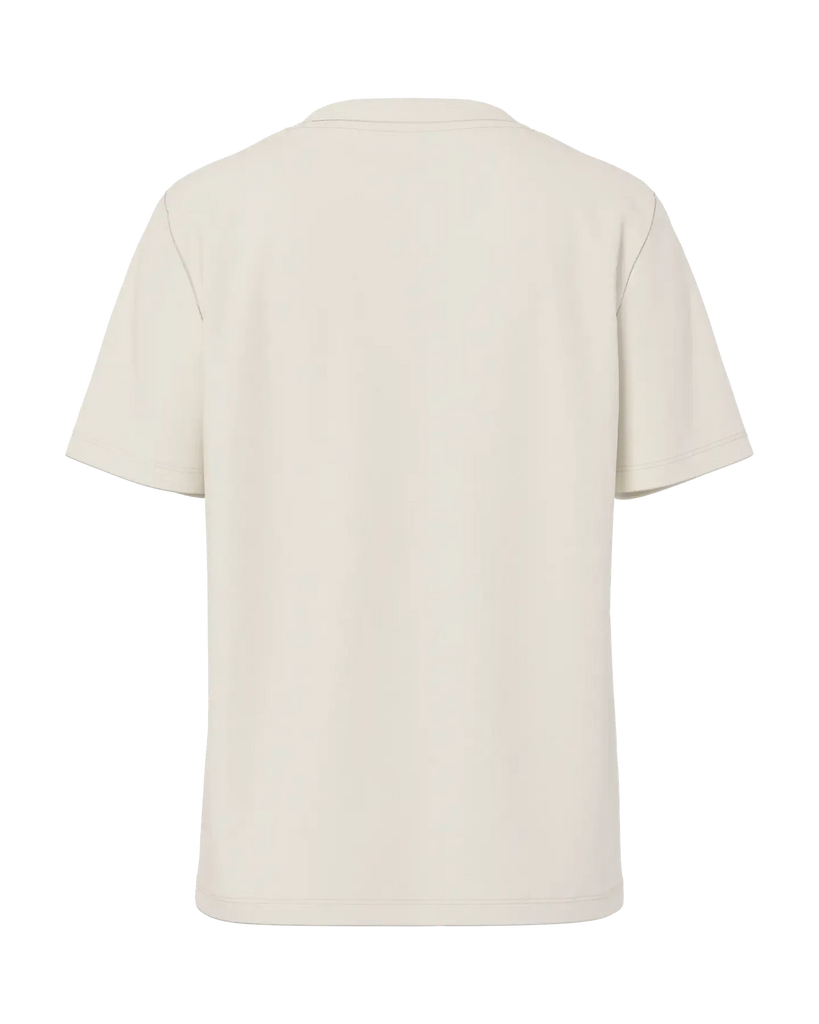 Ria Solid SS Tee Birch – timeless women’s fashion from C&K, an independent lifestyle store in Settle, North Yorkshire.