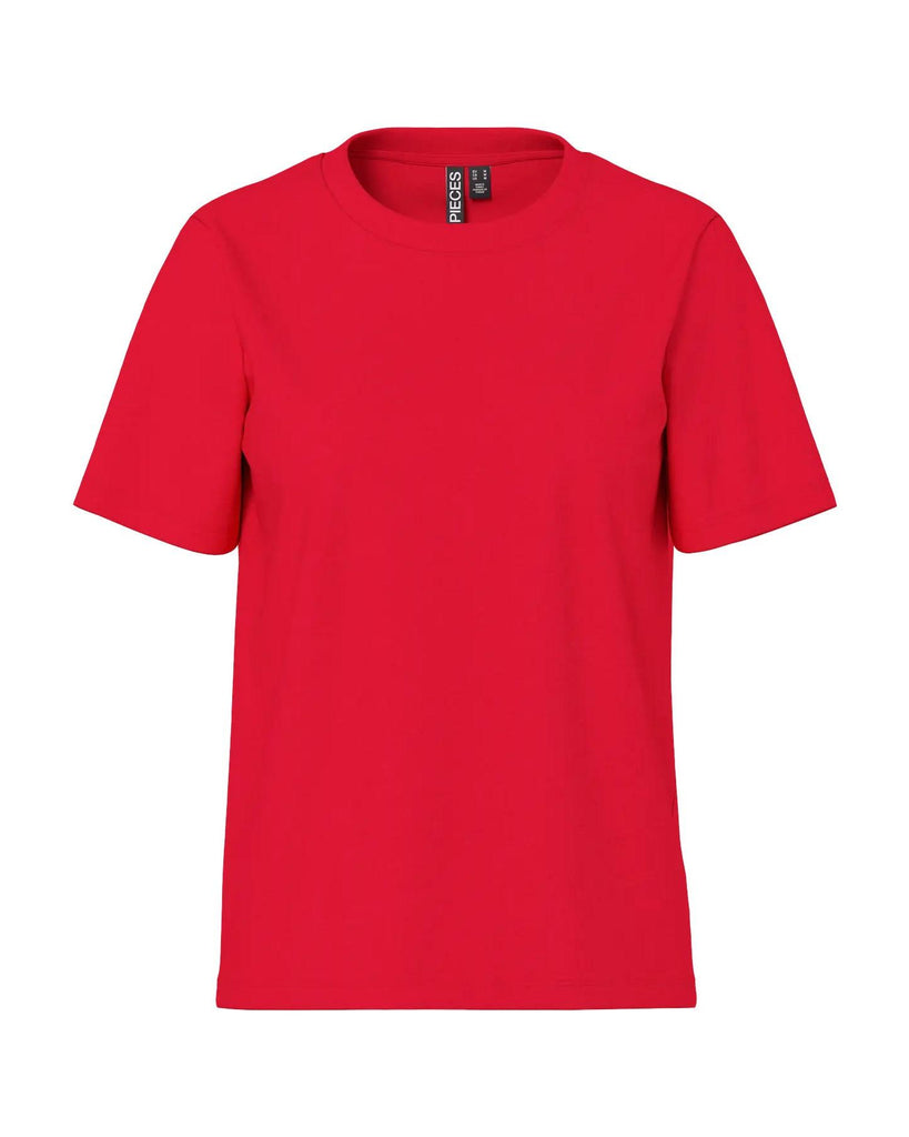 Ria Solid Tee Lollipop – timeless women’s fashion from C&K, an independent lifestyle store in Settle, North Yorkshire.