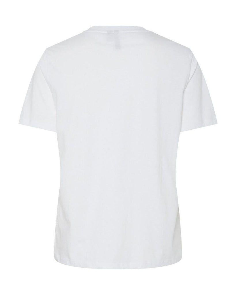 Ria SS Solid Tee (no fold up slv) – timeless women’s fashion from C&K, an independent lifestyle store in Settle, North Yorkshire.