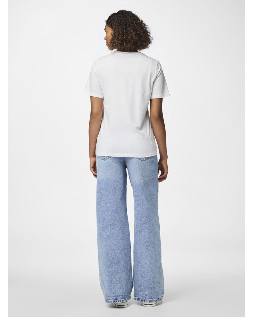 Ria SS Solid Tee (no fold up slv) – timeless women’s fashion from C&K, an independent lifestyle store in Settle, North Yorkshire.