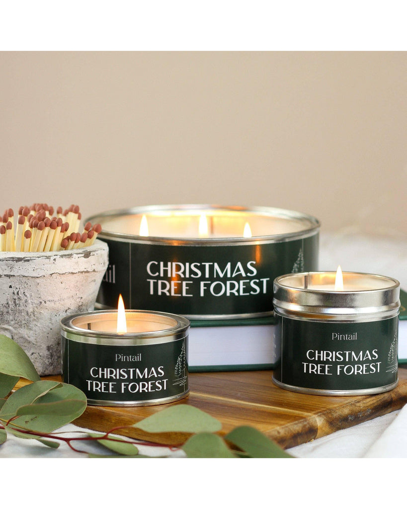 Christmas Tree Forest Paint Pot Candle – thoughtful gifts and beautiful finds from C&K, an independent lifestyle store in Settle.