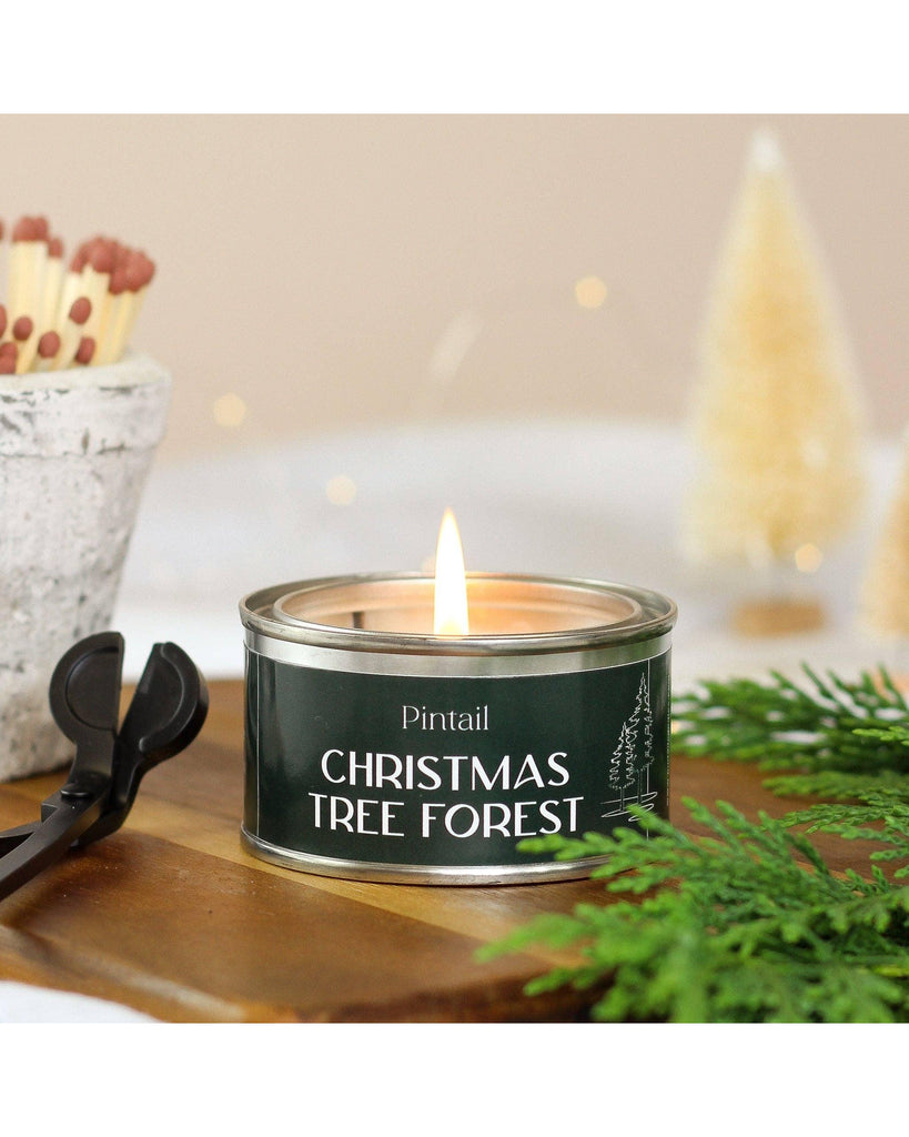 Christmas Tree Forest Paint Pot Candle – thoughtful gifts and beautiful finds from C&K, an independent lifestyle store in Settle.