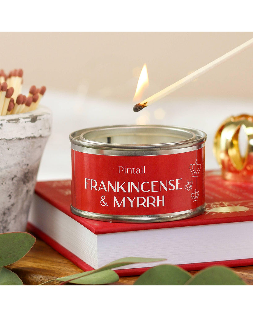 Frankincense & Myrrh Paint Pot Candle – thoughtful gifts and beautiful finds from C&K, an independent lifestyle store in Settle.
