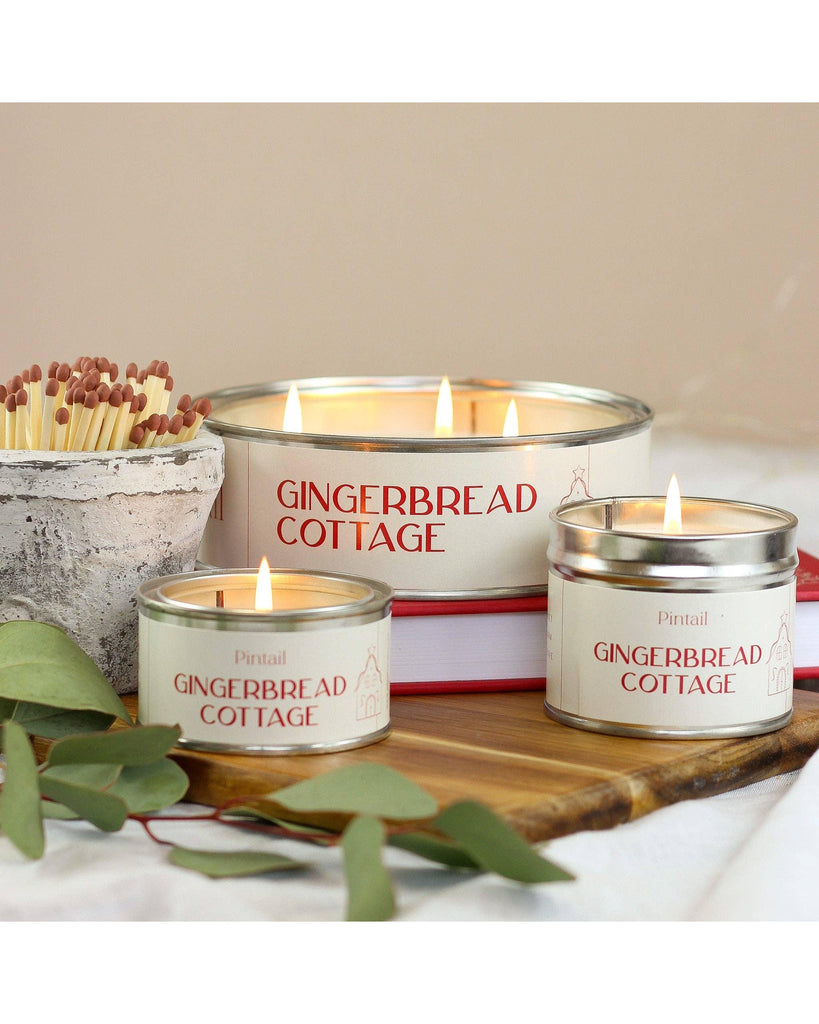 Gingerbread Cottage Paint Pot Candle – thoughtful gifts and beautiful finds from C&K, an independent lifestyle store in Settle.