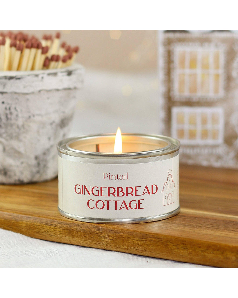 Gingerbread Cottage Paint Pot Candle – thoughtful gifts and beautiful finds from C&K, an independent lifestyle store in Settle.