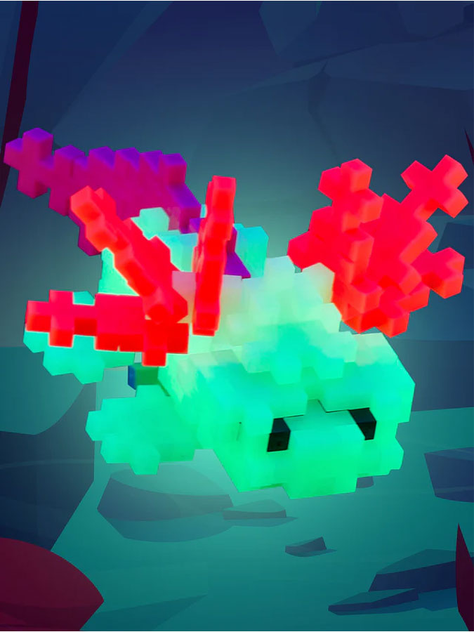 Axolotl Puzzle Tube – joyful toys & games for little ones at C&K, an independent lifestyle store in Settle.