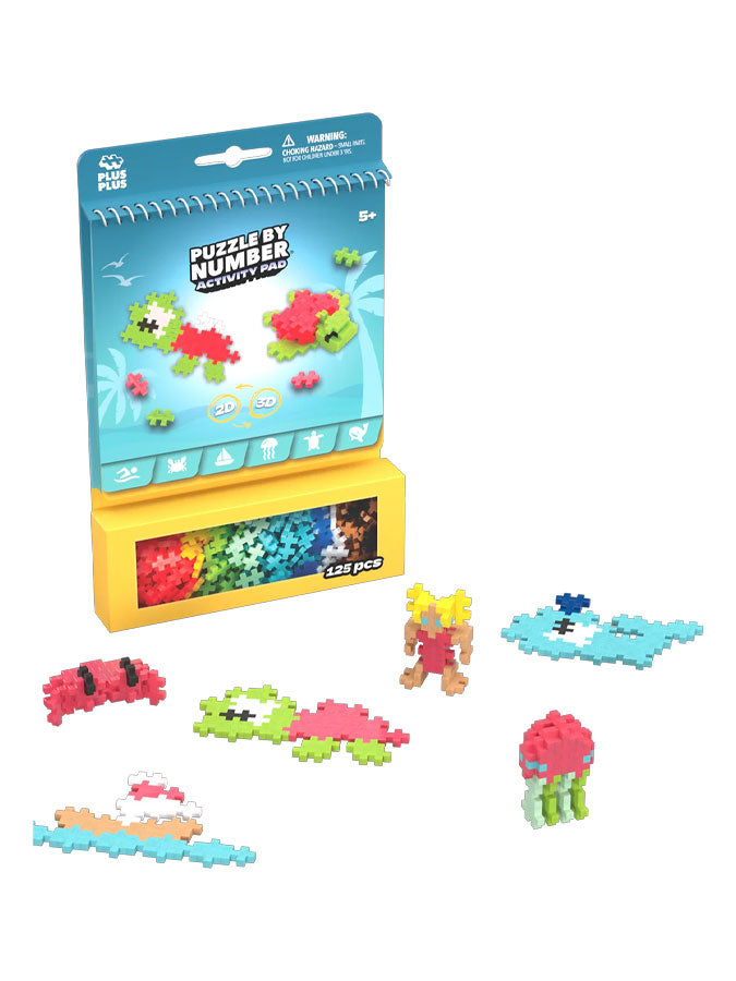 Puzzle By Number - Ocean – joyful toys & games for little ones at C&K, an independent lifestyle store in Settle.