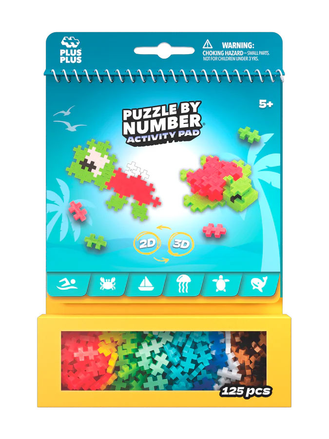Puzzle By Number - Ocean – joyful toys & games for little ones at C&K, an independent lifestyle store in Settle.