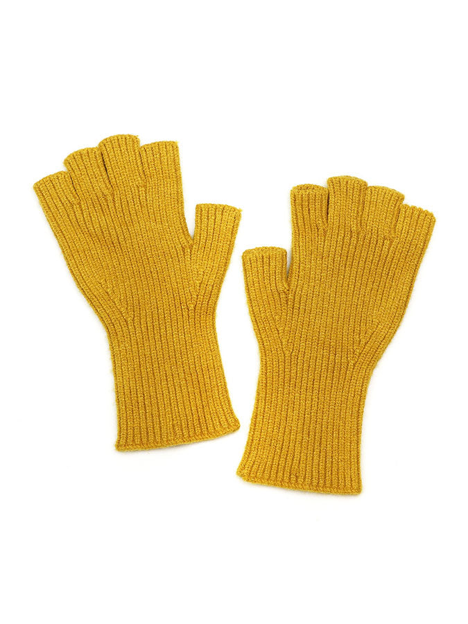 Mustard Fingerless Gloves – stylish accessories from C&K, an independent lifestyle store in Settle, North Yorkshire.