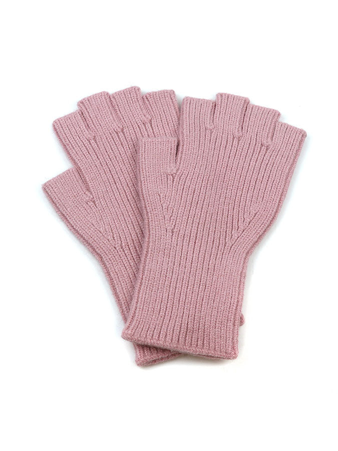 Pastel Pink Fingerless Gloves – stylish accessories from C&K, an independent lifestyle store in Settle, North Yorkshire.