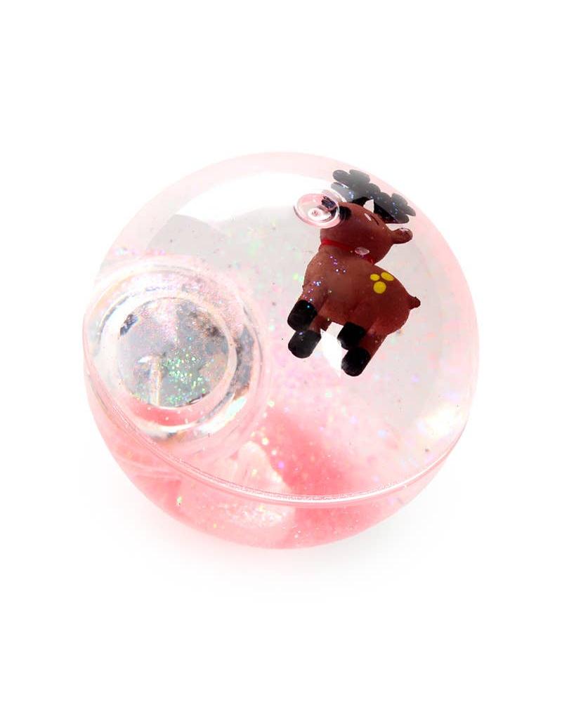 Jingle Bunch Christmas High Bounce LED Flashing Bouncy Ball – joyful toys & games for little ones at C&K, an independent lifestyle store in Settle.