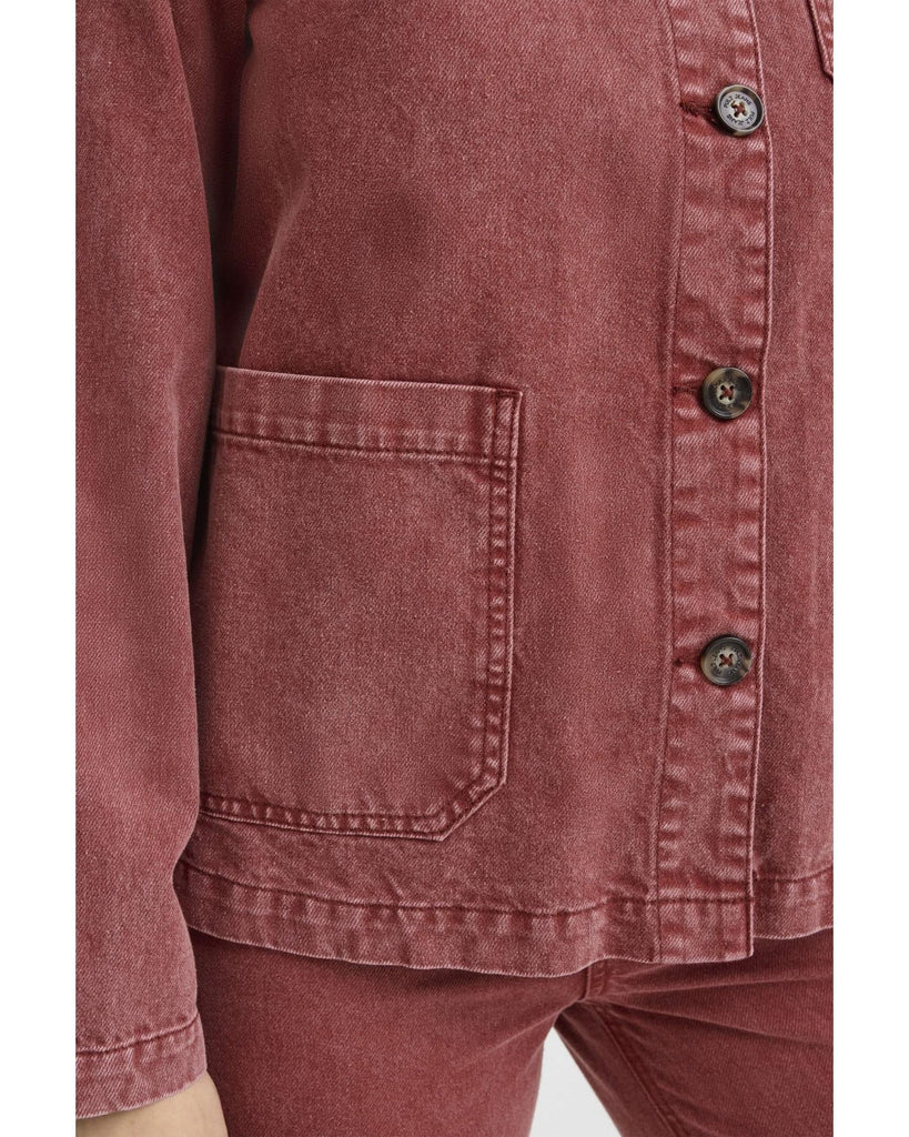 Gianni Jacket Spiced Apple – timeless women’s fashion from C&K, an independent lifestyle store in Settle, North Yorkshire.