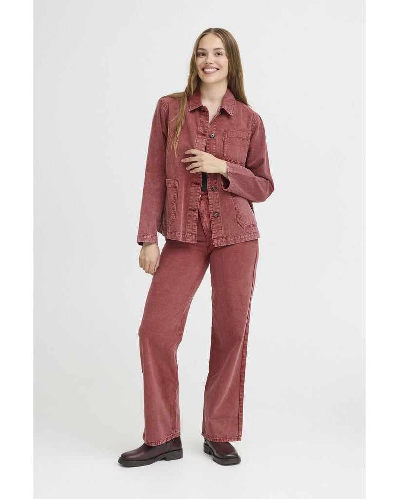 Gianni Jacket Spiced Apple – timeless women’s fashion from C&K, an independent lifestyle store in Settle, North Yorkshire.