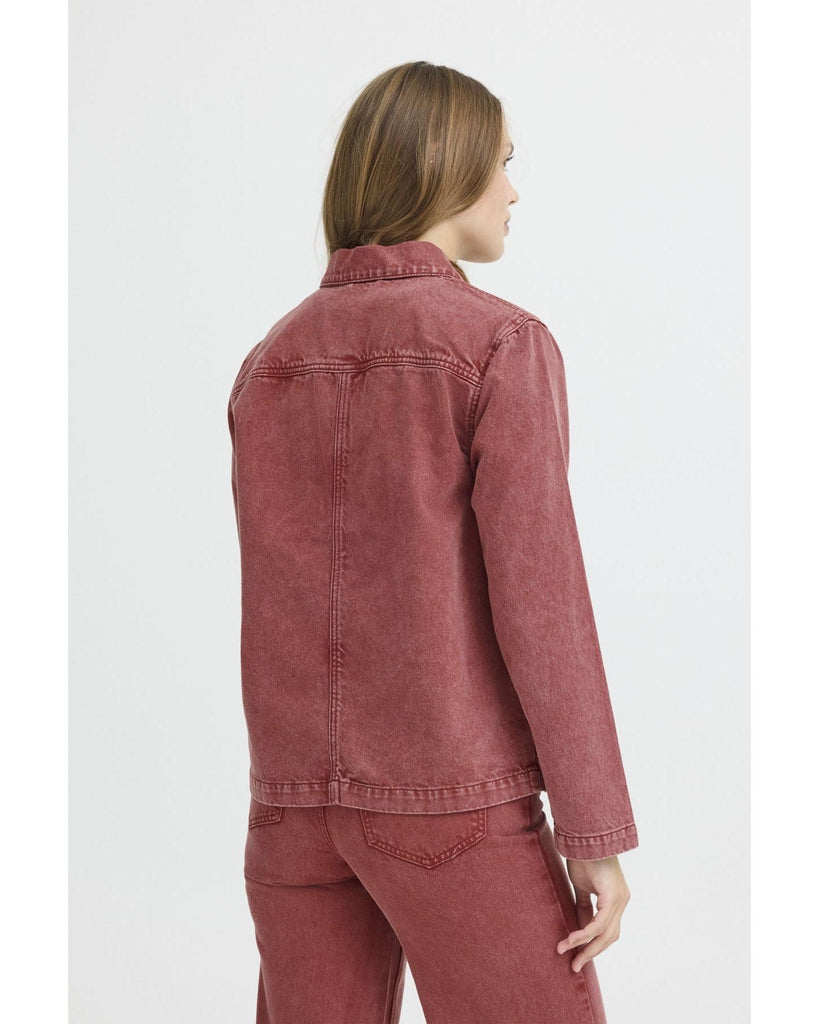 Gianni Jacket Spiced Apple – timeless women’s fashion from C&K, an independent lifestyle store in Settle, North Yorkshire.